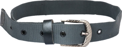 

Heritage Men Casual Grey Canvas Belt