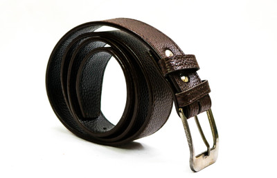 

DAKSH Men & Women Brown Artificial Leather Belt