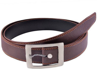 BESTO Men Casual Brown Synthetic belt available at flipkart for Rs.85