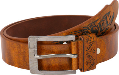 

Heritage Men Casual Brown Artificial Leather Belt