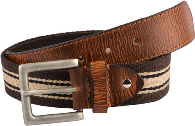 

Baluchi Men Casual Brown Canvas Belt