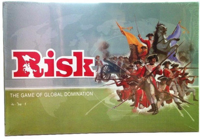 

Assemble Risk Board Game With Army shaped Pieces Board Game ( Multicolor ) Board Game