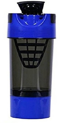 

Zurie Gym Protein Shaker Bottle, 500 Ml, 01 Piece with extra storage compartment 500 ml Shaker, Bottle 500 ml Shaker(Pack of 1, Blue)