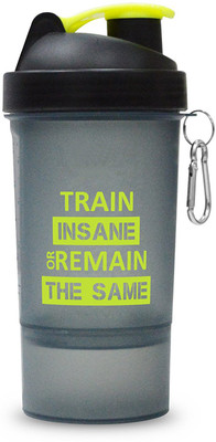 

Hyper Adam AN-501 Smart Shaker With Protein Compartment 600 ml Shaker(Pack of 1, Black)