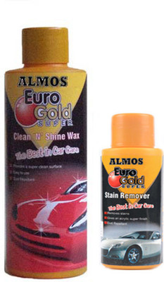 

Almos Liquid Car Polish for Dashboard, Metal Parts, Exterior(350 ml)