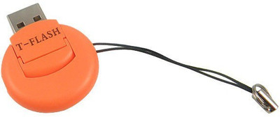 

BB4 Portable Round Shape USB 2.0 Micro SD / TF Card Reader(Multicolor)