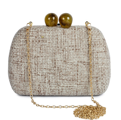 

MODISH Casual Brown Clutch