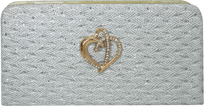 

tycos Casual Silver Clutch