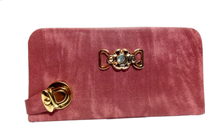 

Nizbha Collection Casual Maroon Clutch