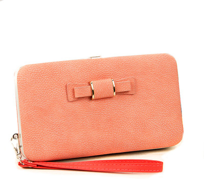 

JG Shoppe Formal Orange Clutch