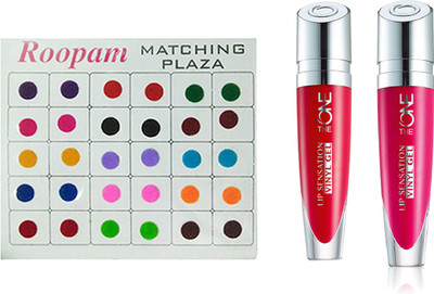 

Oriflame Sweden Bindi with The ONE Lip Sensation Vinyl Gel lipstick-sunset brust and pink mambo(Set of 3)