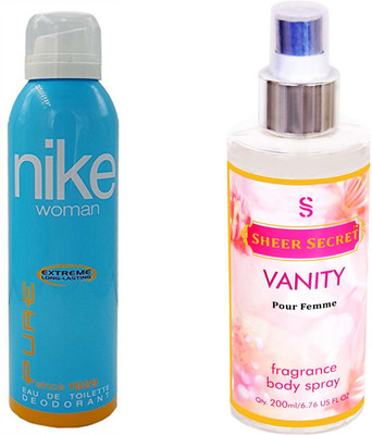 

Nike PURE WOMEN with SHEER SECRET VANITY WOMEN(Set of 2)