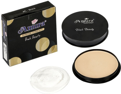 

Amura Powder Compact Black Beauty Compact(Black Beauty, 13 g)