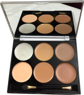 

Luv-Li PROFESSIONAL MAKEUP BASE 6 SHADES Concealer(MULTICOLOR)