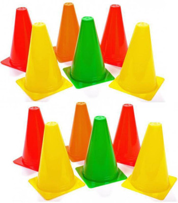 

Facto Power Cone Marker Pack of 12(Multicolor)