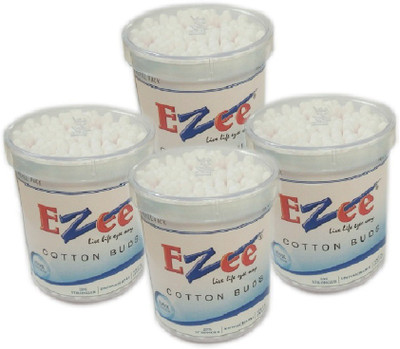 

Ezee Pure Cotton Earbuds / Cotton swabs(4 Units)