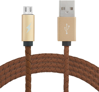 

Parallel Universe PVC-V8-RUB-CF3 Micro USB Cable(All Phones With Micro USB Port, Coffee, Sync and Charge Cable)