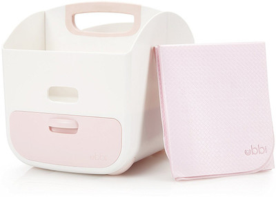 

UBBI Diaper Caddy - Light Pink Diaper Bag Dispenser(1 Bags)
