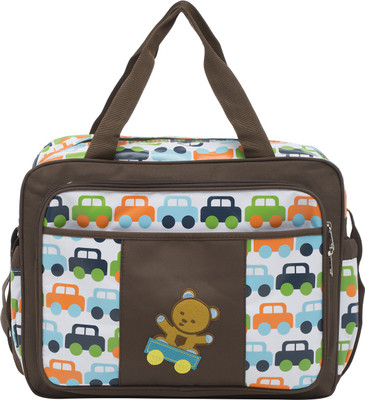 

EZ Life Baby Diaper Multi Pocket Carry Bag- Cars - Blue (Large) Baby Diaper Carry Bag(Blue)