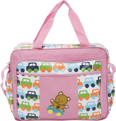 

EZ Life - Animal Safari -Blue & Red- Large Baby Diaper Carry Bag(Blue)