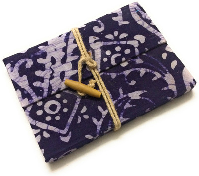 Safar Regular Diary(Handmade diary with handmade paper, Blue)