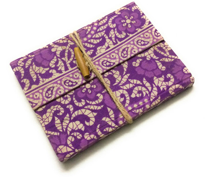 

Safar Regular Diary(Handmade diary come notebook made from recycled paper only., Purple)