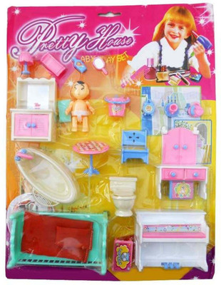 

Mahvi Toys Pretty House Furniture Kit(Multicolor)