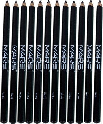 

Mars EYE Liner Pencil With Aloevera and Vitamin E 12 g(Carbon Black)
