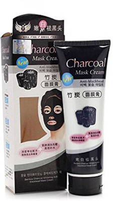 

MITENO Bamboo Charcoal Deep Cleansing Blackhead Remover, Peel Off Mask(130 ml)