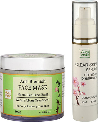 

Auravedic Clear Skin Naturally(150 g)