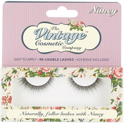

Vintage Cosmetic Natural Lashes - Nancy(Pack of 1)
