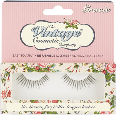 

Vintage Cosmetic Natural Lashes - Gracie(Pack of 1)