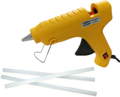 

Yashmit Yellow 40W On Off Switch And Indicator With 3 Sticks Standard Temperature Corded Glue Gun(11 mm)