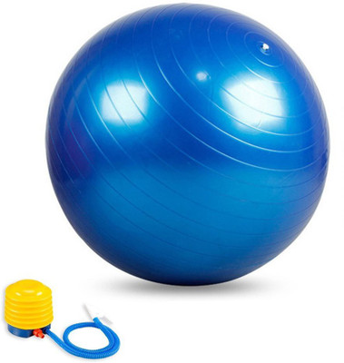 

Xerobic Professional GymQuality Anti Burst with Air Pump BalanceBall, Yoga, Swiss, Fitness, Excercise Gym Ball(With Pump), Multicolor