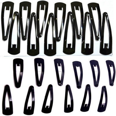 

Mahvi Toys Combo of Tic Tac hair clips Tic Tac Clip(Black)