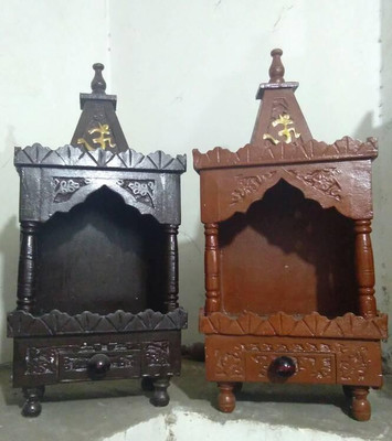 

Mayur enterprises WOODAN TEMPLE COMBO Solid Wood Home Temple(Height: 30 cm)