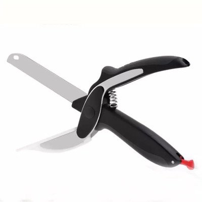 

Lagom Multipurpose Kitchen Knife Chopping Chopper Stainless Steel All-Purpose Scissor(Black, Pack of 1)