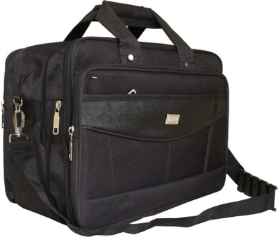 

SM 18 inch Expandable Laptop Messenger Bag(Black)