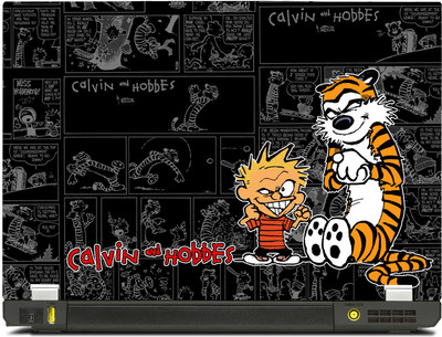 

SkinShack Calvin and Hobbs Mischivious Grin (12.1 inch) Vinyl Laptop Decal 12.1