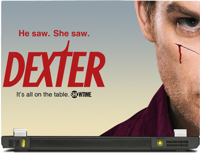 SkinShack Dexter - Its all on the Table Tv Series (10.1 inch) Vinyl Laptop Decal 10.1 available at flipkart for Rs.349