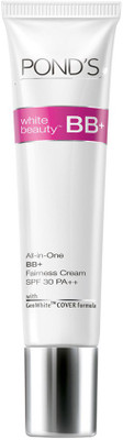 

Ponds White Beauty BB+ All in One Fairness Cream SPF 30 PA++(18 g)