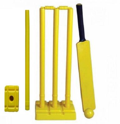 

GDCREATIONS GENERIC PLASTIC SET Cricket Kit(Yellow)