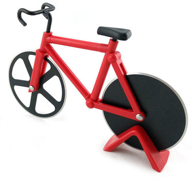 

HOKIPO Wheel Pizza Cutter(Steel), Red