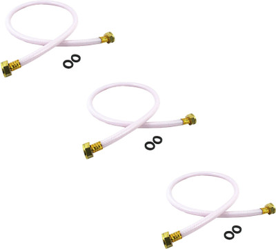 

RoyaL Indian Craft 3 PCS , 2.5 Feet Long Water Connection Pipe for Geyser, Sink, Cistern Tank, Various Appliances 20 mm Plumbing Pipe(Chlorinated Polyvinyl Chloride(CPVC))