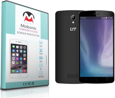 Mobonic Tempered Glass Guard for LYF Flame 7 LS-4006(Pack of 1)