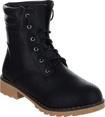 

Shuz Touch Boots For Women(Black, Navy