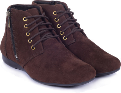 

Trendy Look Casual Boots For Women(Brown