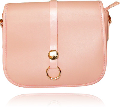 

Toys factory Girls Casual Orange Silicon Sling Bag