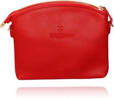 Toys factory Girls Casual Red Silicon Shoulder Bag