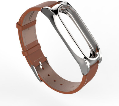 

invella band 2 & HRX Leather Brown Smart Band Strap(Brown)